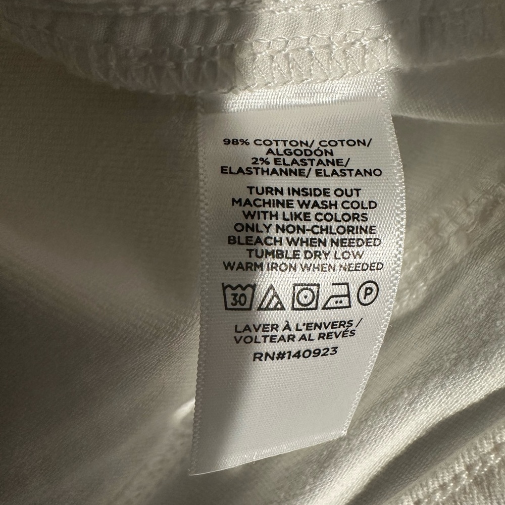 LOFT white denim jeans new with tags - Picture 10 of 10